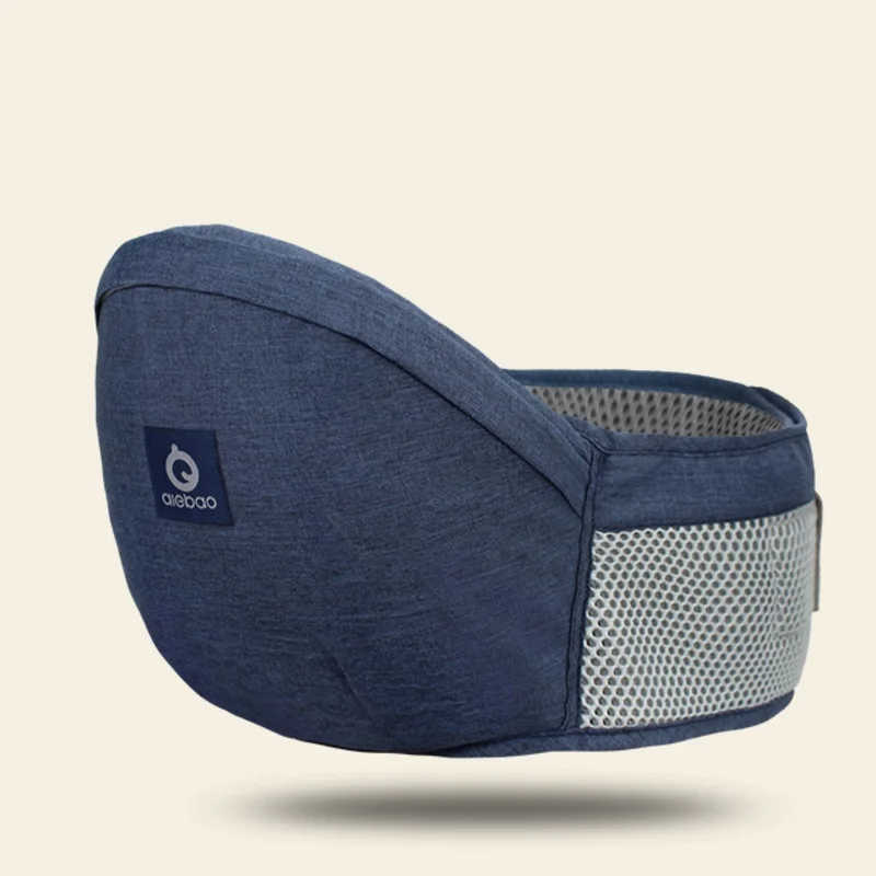 Dark Blue Переноска для ребенка, поясная коляска, детский слинг, удерживающий поясной ремень, рюкзак, ремень в стиле Хипсит для ребенка, многофункциональное сиденье для малыша - Цвет: Dark Blue