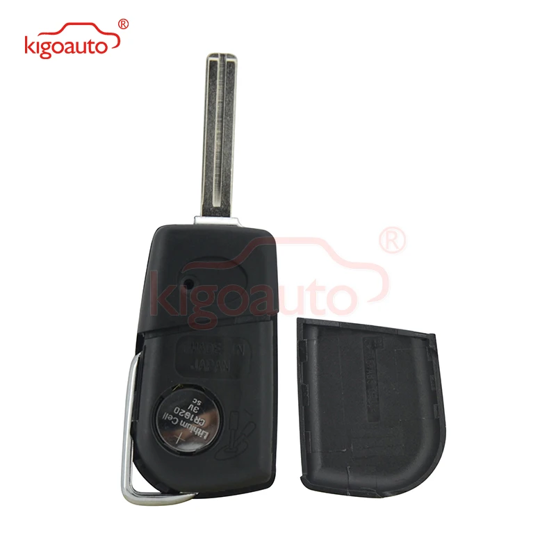 KIGOAUTO 5 шт. для Toyota Corolla замена флип Floding дистанционного ключа автомобиля TOY43 TOY48 2012 2013