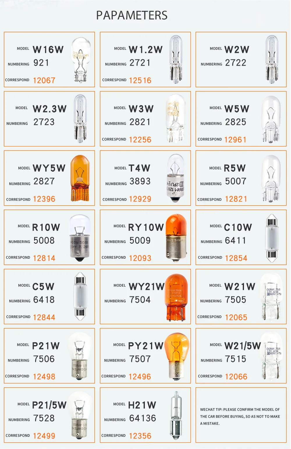 10 шт. Osram T10 Ширина лампы W5W 2825 W5W 12V 5 W T10 маленький пузырь(12921) 12v