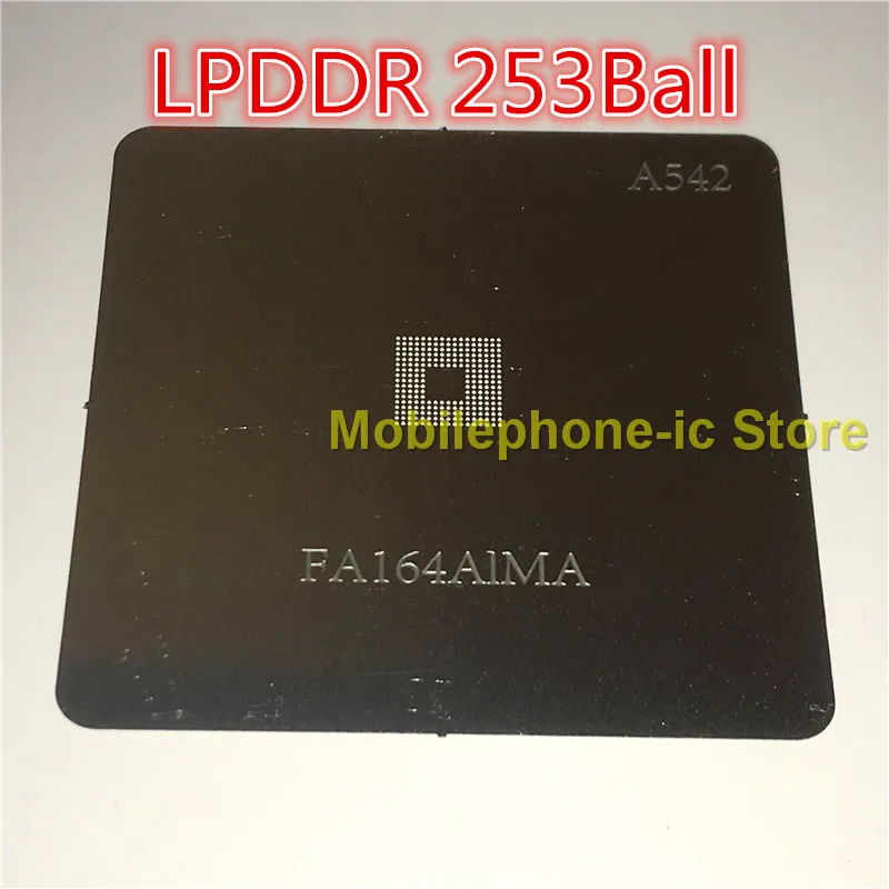 LPDDR BGA253Ball BGA366Ball BGA387Ball BGA168Ball BGA256Ball трафарет реболлинга IC шпильки припой BGA шаблон