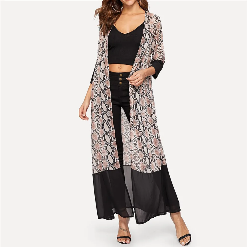 SAGACE размера плюс женский ветровка с длинным рукавом Свободный Летний осенний