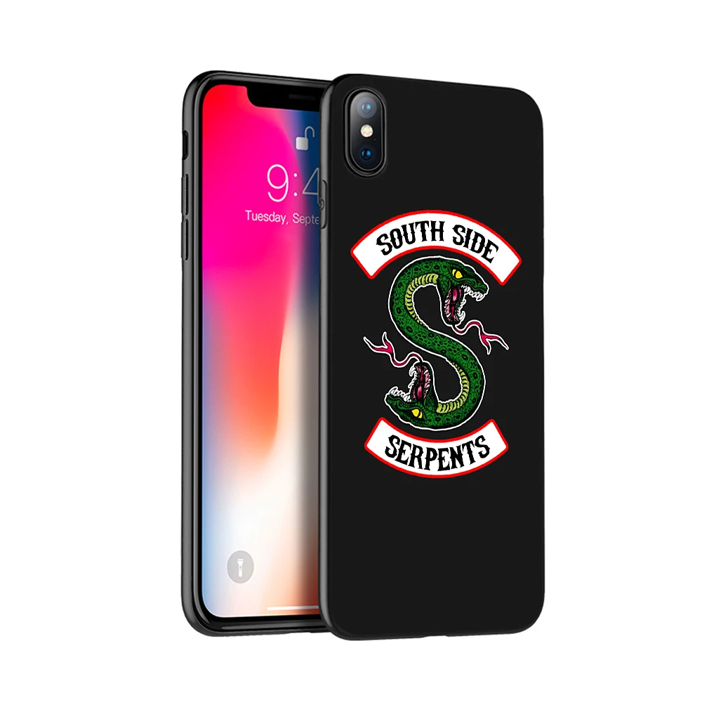 black tpu case for iphone 5 5s se 2020 6 6s 7 8 plus x 10 case silicone cover for iphone xr xs 11 pro max american tv riverdale free global shipping