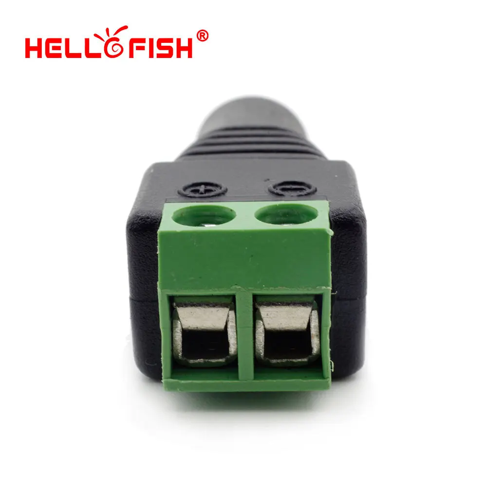 Здравствуйте Fish JR 5 5*2 1 мм 12 В постоянного тока гнездовой разъем питания штекер