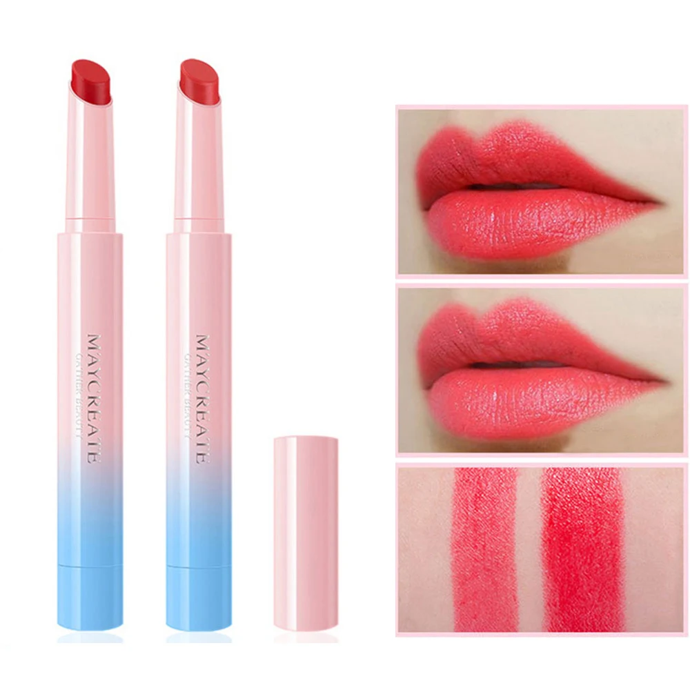 1 шт. матовая помада стойкие нюдовые помады набор популярных цветов водостойкая