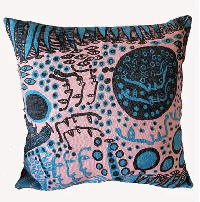 1 Японский стиль простой современный Yayoi Kusama Подушка модель наволочка с рисунком дома домашний зал декоративная наволочка для подушки наволочка - Цвет: 1