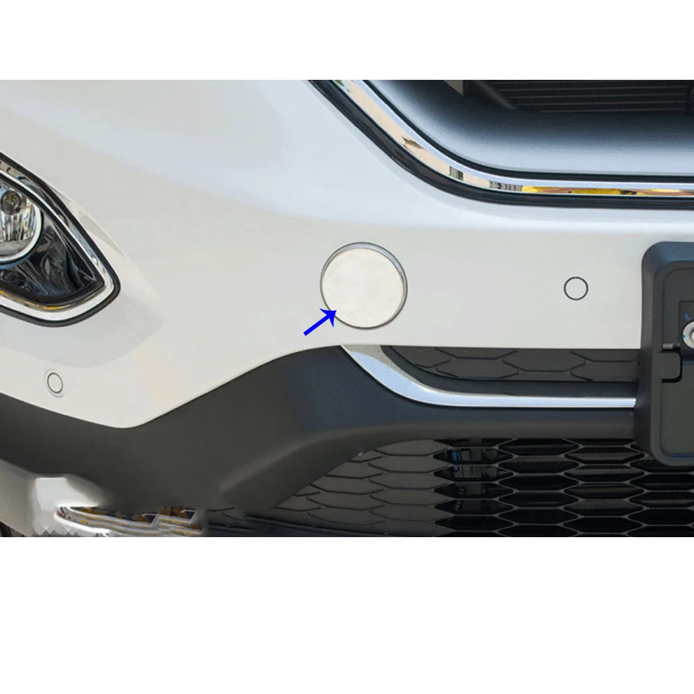 Для Ford EDGE 2015 2016 2017 2018 крышка из нержавеющей стали для автомобиля отделка