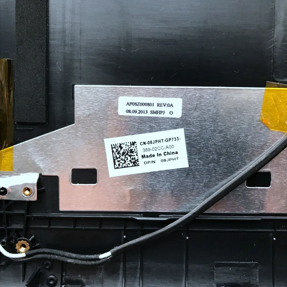Верхняя крышка для сенсорного экрана Dell Inspiron 15R 15 3521 3537 2521 задняя ЖК-экрана 8jpht 08JPHT
