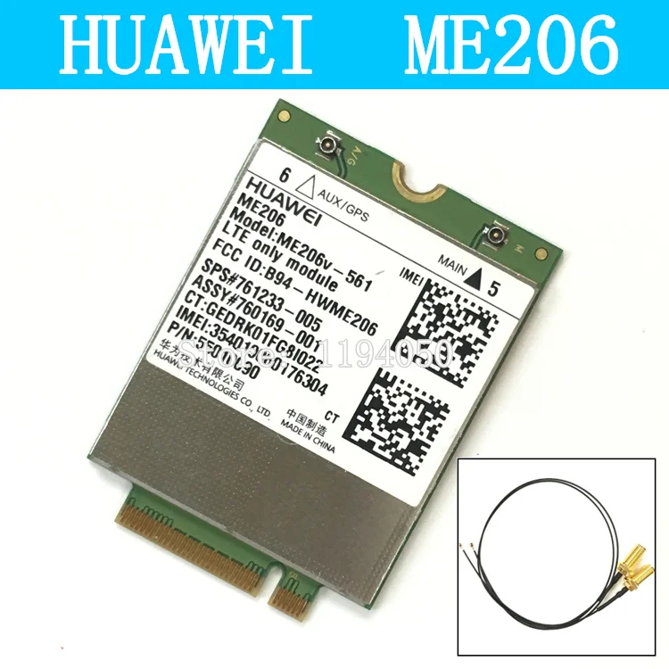 HUAWEI ME206v 561 ME206 4G LTE FDD карта модема 3G WWAN|3g modem|huawei lte 4g4g huawei |