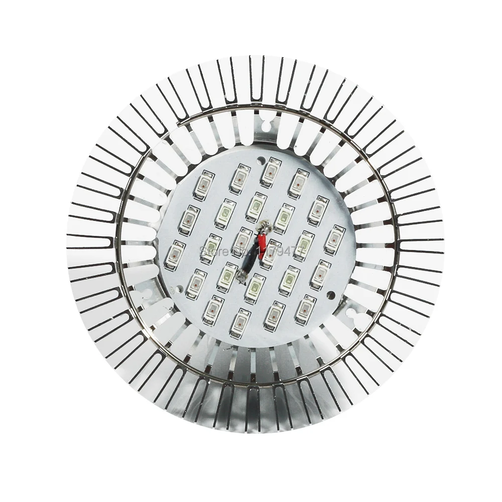 Светодиодная фитолампа для выращивания растений 24/36/58 Вт 85-265 в перем. Тока E27 -