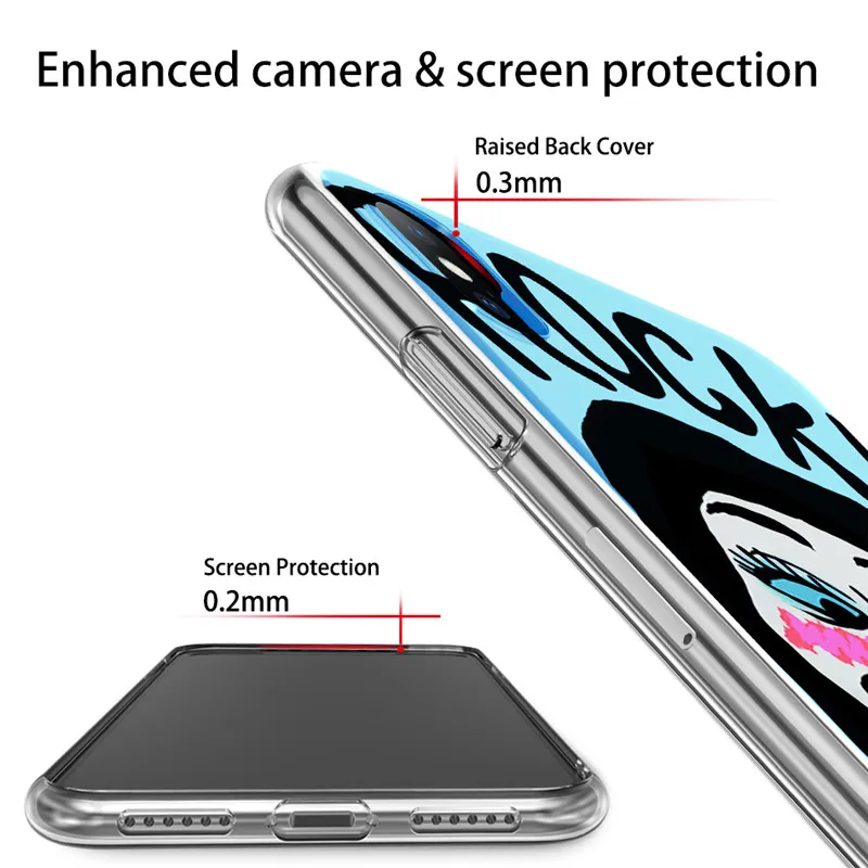 KJOEW Мода хип хоп девушка рукоделие принт Телефон чехол для iPhone 6 6S 8 Plus XR XS Max Cool Apple 7