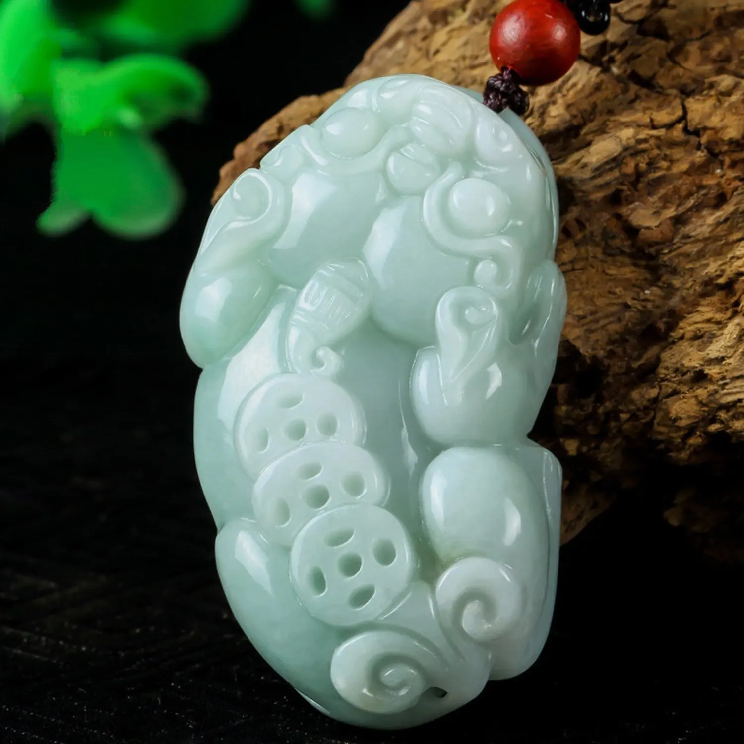 Koraba изящное ювелирное изделие C1lint778563 Jadeite класса А Нефритовое состояние и