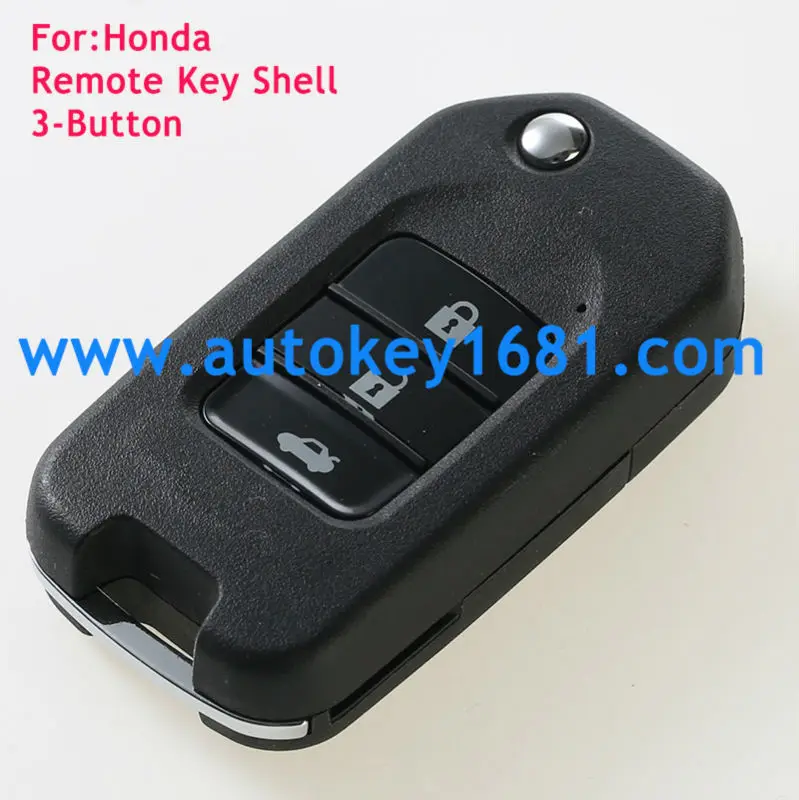 3 кнопки заготовки складной откидная оболочка ключа дистанционного управления
