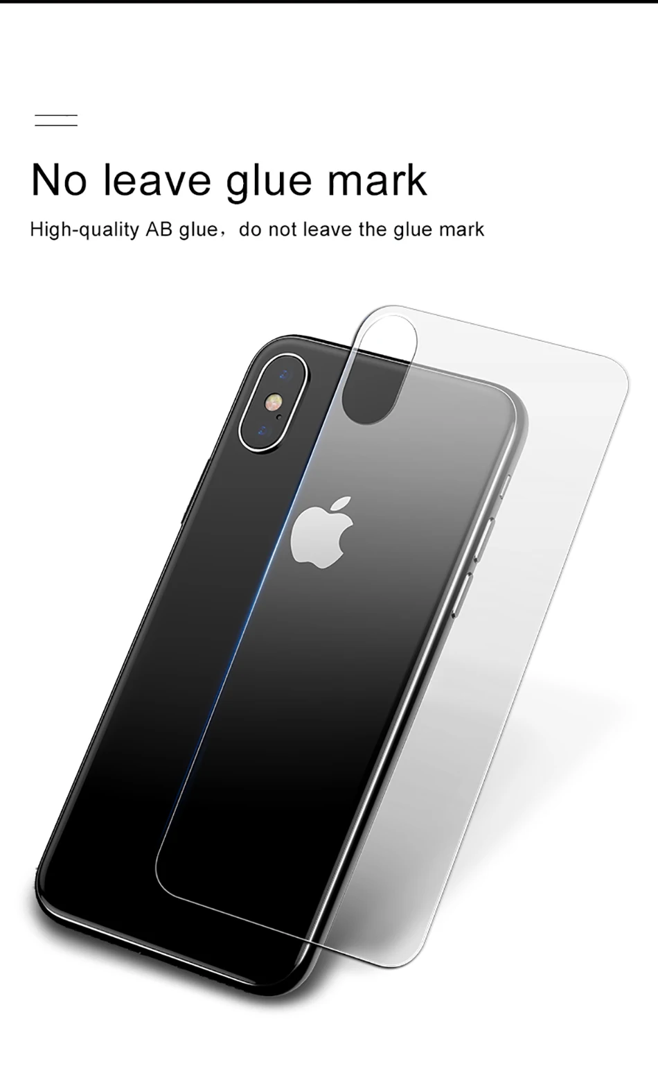 Защитное стекло Baseus для iPhone Xs Max, ультратонкое заднее стекло, пленка для iPhone Xs Max Xs XR, закаленное защитное стекло с защитой от царапин