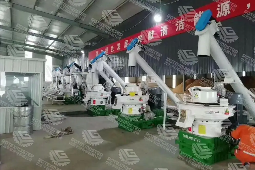 Высококачественная 1 тонна в час машина для производства древесных гранул/машина