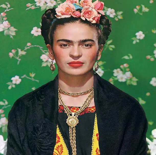 KESS InHouse Ориана Кордеро трендовая Frida Kahlo Ferwell черная красная занавеска для