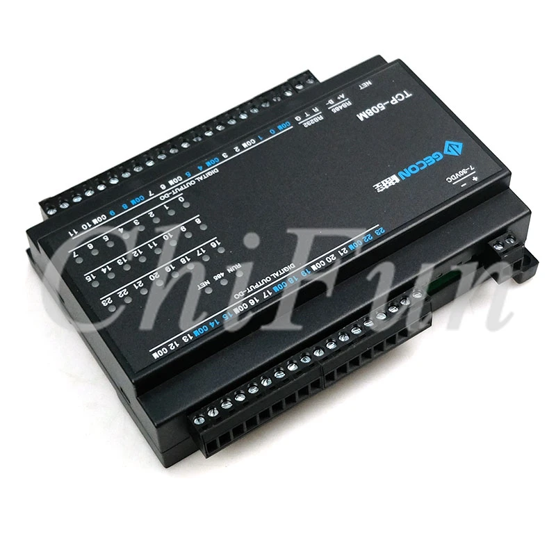 24DO Выходная карта реле канала RJ45 Ethernet Modbus TCPIP промышленный контроллер IO модуль RS232