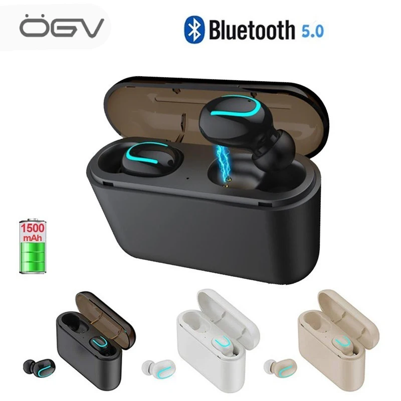 OGV Bluetooth 5 0 наушники Tws беспроводные Blutooth Handsfree спортивные игровая гарнитура