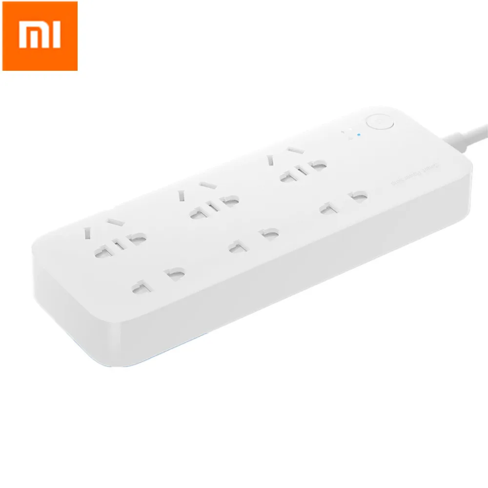 Оригинальный mi Сяо Smart разъем Wi Fi 2 4 ГГц мощность полосы умный 6 Порты приложение
