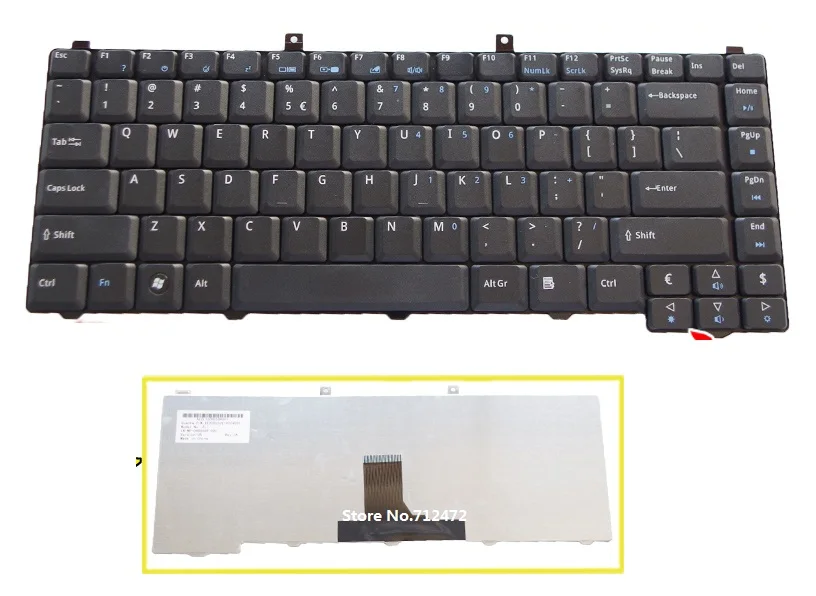 

SSEA New US Keyboard For Acer Aspire 3020 5672 5020 5040 3620 3630 3640 3660