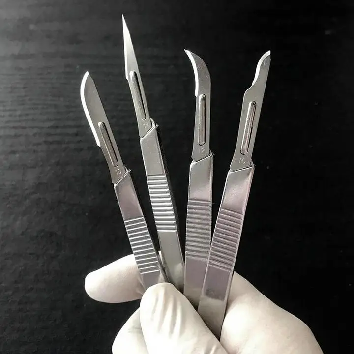 Бесплатная доставка 1000 шт./лот стерильные хирургические лезвия из углеродистой