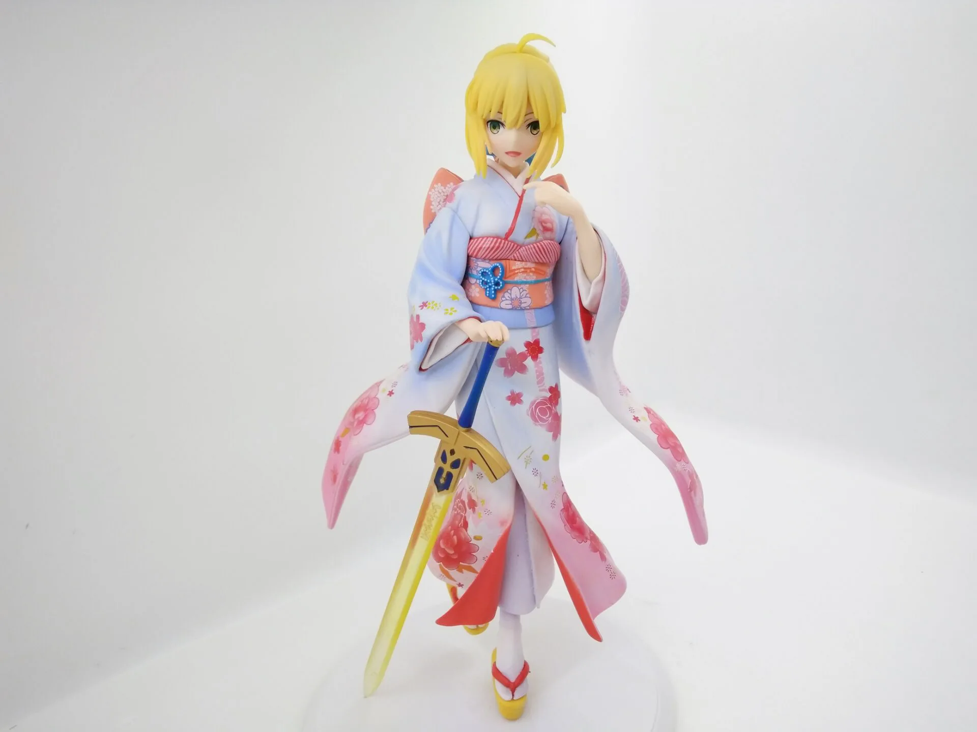 Аниме кимоно Aniplex Fate stay night Saber Красивая статуя девушки фигурка игрушки | Игрушки и