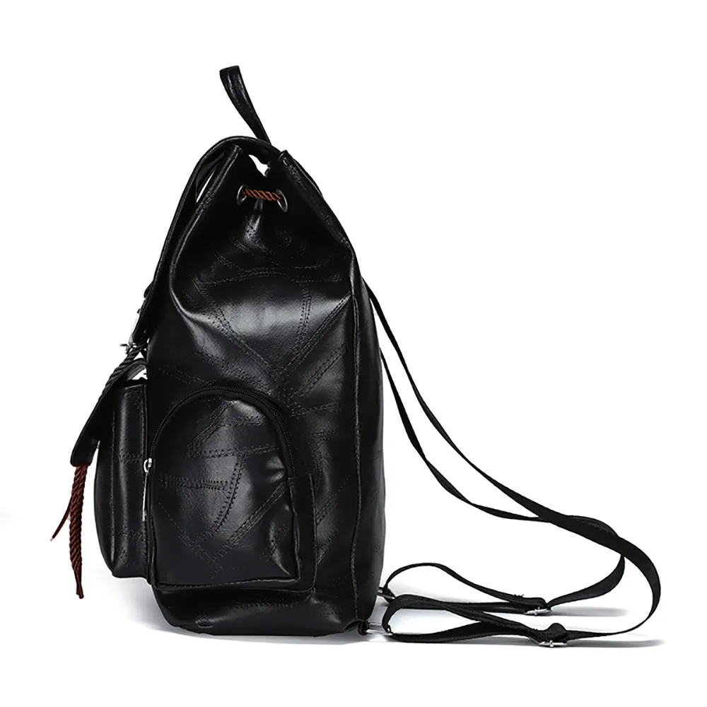 Женский рюкзак из натуральной кожи mochila feminin Повседневный нейлоновый для пары