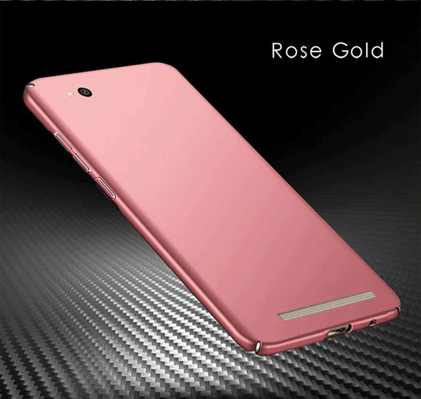Жесткий пластиковый Чехол для Xiaomi Redmi 4A 5A Роскошный Матовый ультратонкий чехол