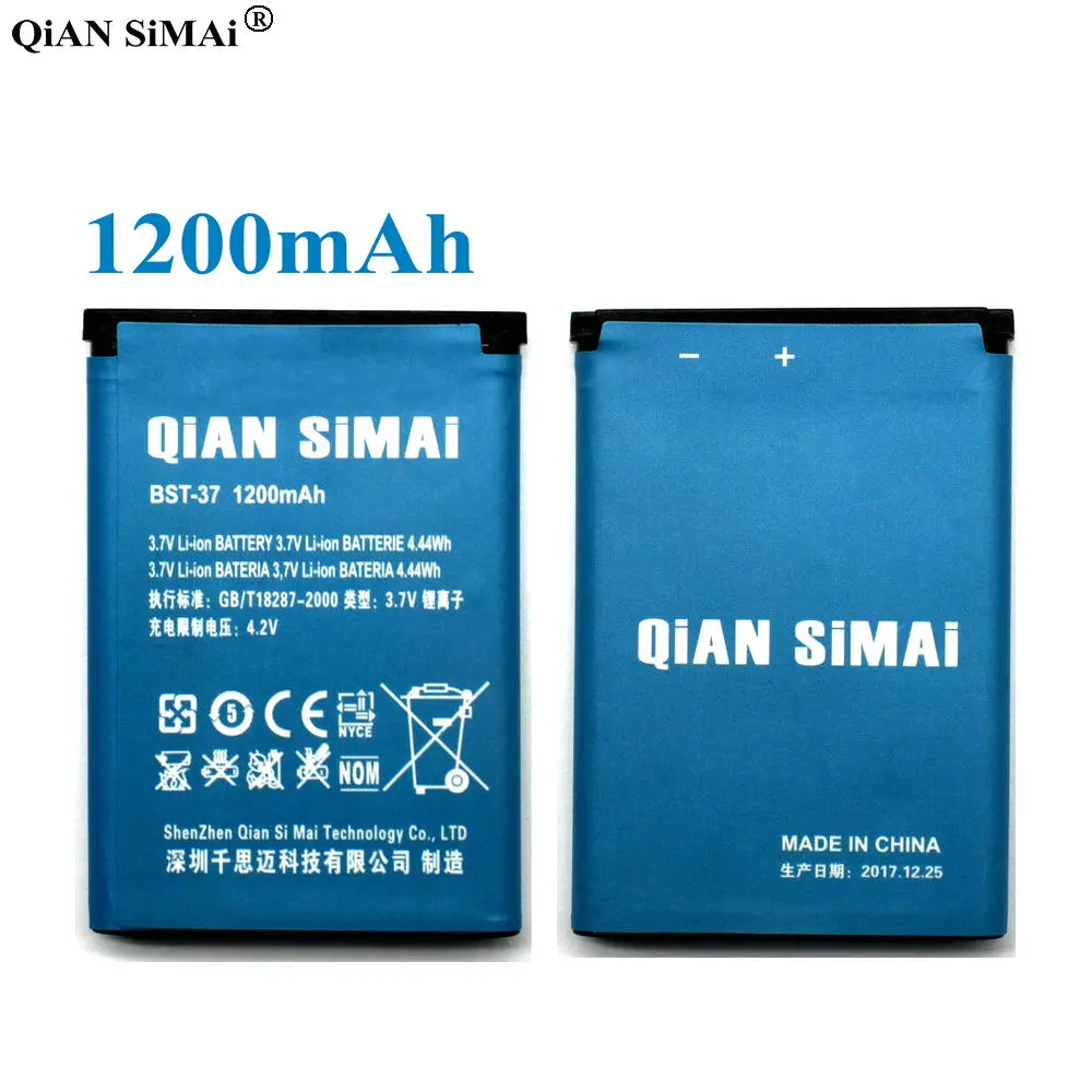 Высококачественный аккумулятор QiAN SiMAi для Sony Ericsson W800i W810i W700 K600 K750 K610i K220i D750i K200i T280i