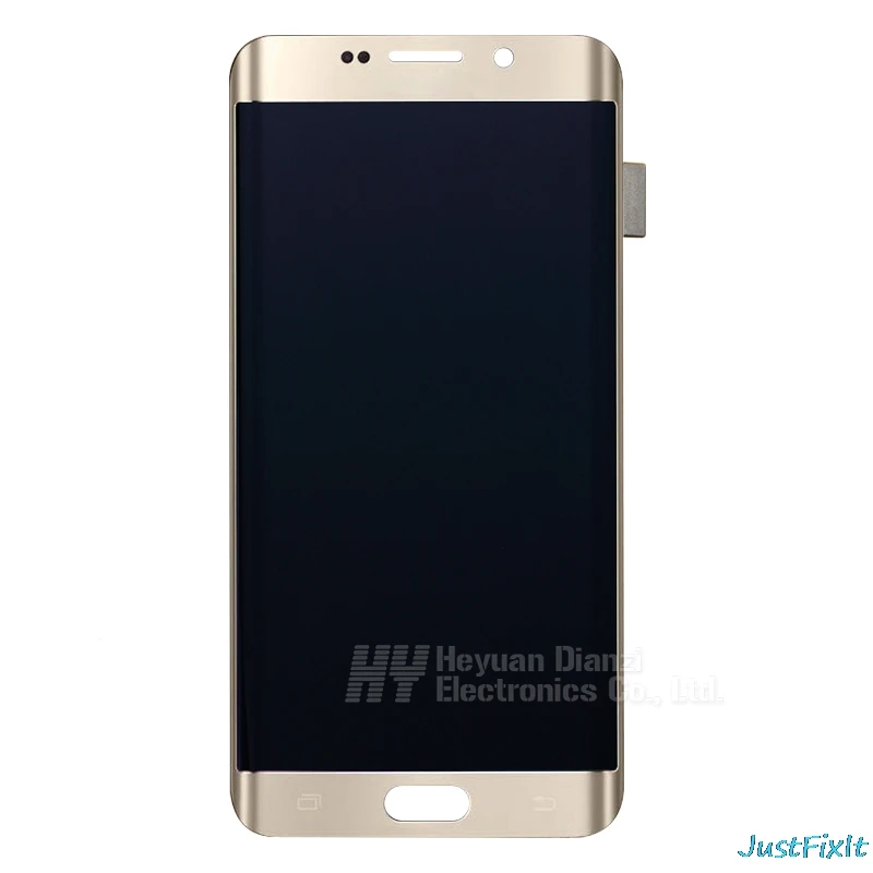 Для SAMSUNG GALAXY S6 edge plus G928F G928FD горящий в тени ЖК-дисплей сенсорный экран дигитайзер супер Amoled Замена