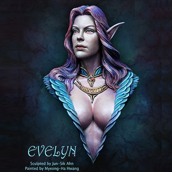 1/12 Evelyn набор для бюста из смолы Figura GK тема научной фантастики персонажи фильмов
