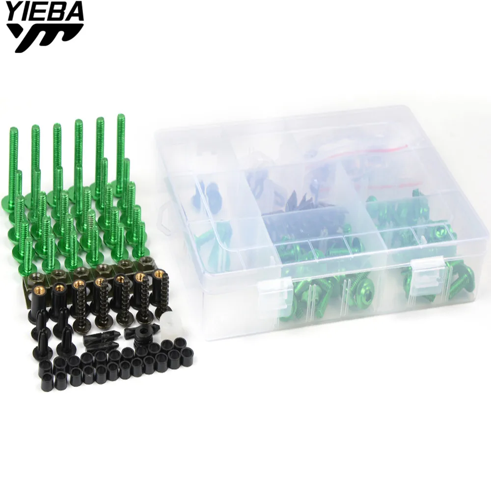 

Universal Motorcycle Accessories Windshield Fairing Bolts Screws for kawasaki ER6F ER6N ER 6N 6F VERSYS 1000 ZZR600 VN1600 MT07