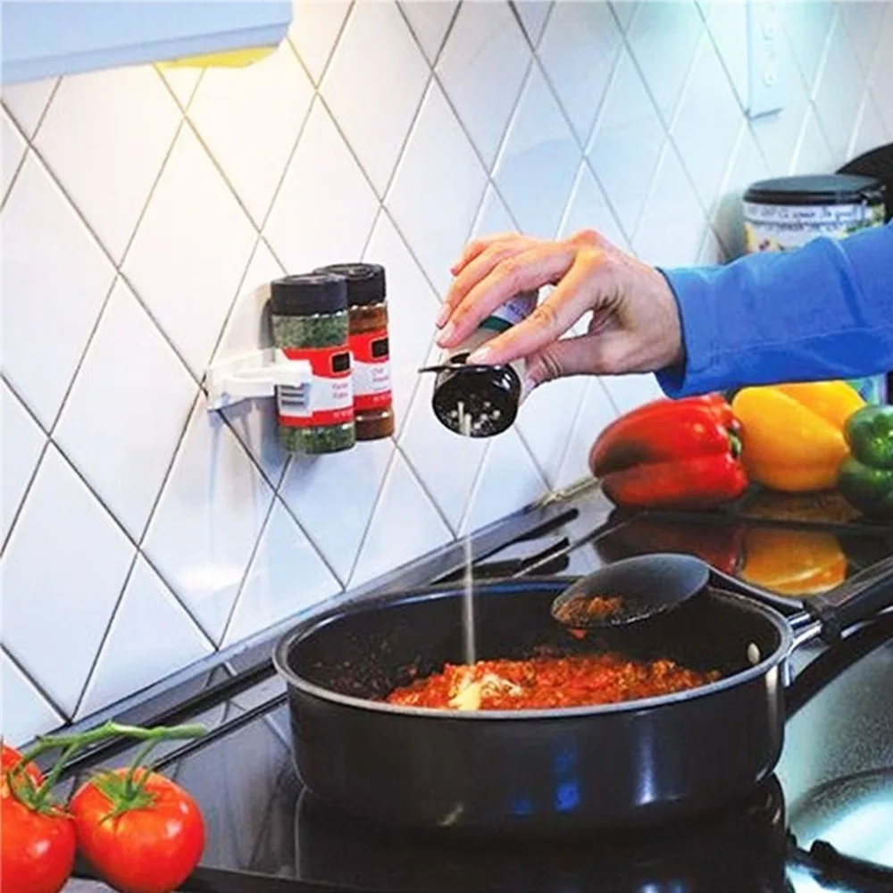 Кухонный органайзер для специй легкая полка хранения кухонная емкость приправ