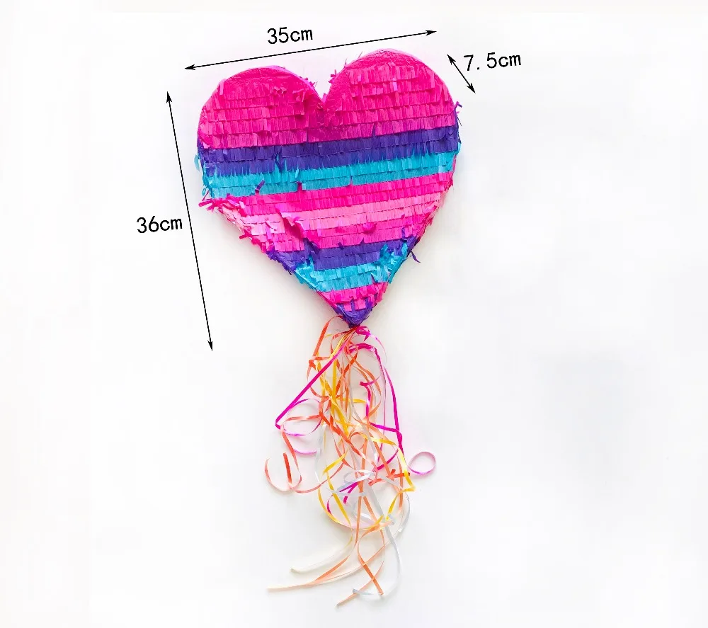 36*12,5*36 см большие Pinatas-Висячие единороги Pinata, дети, девочки, день рождения, Заполняемые, вечерние реквизиты