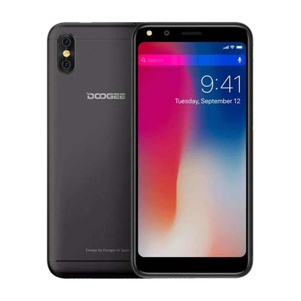 DOOGEE X53 1 ГБ Оперативная память 16 Встроенная 5 3 дюймов 18:9 мобильный телефон mtk6580m