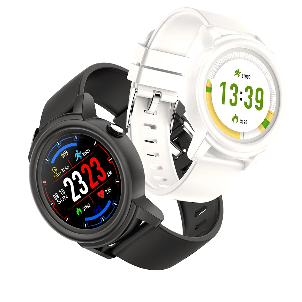 Смарт часы мужские спортивные цветной экран монитор сердечного ритма IP67