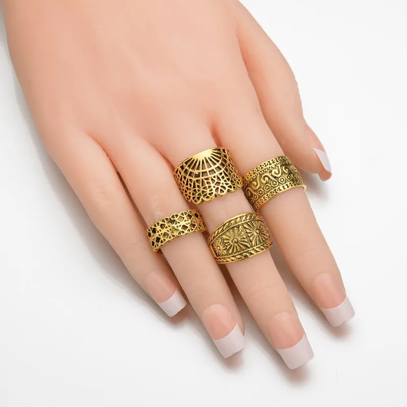 4 шт./компл. супер ценный уличный рок вечеринка старинный Египетский стиль Защита