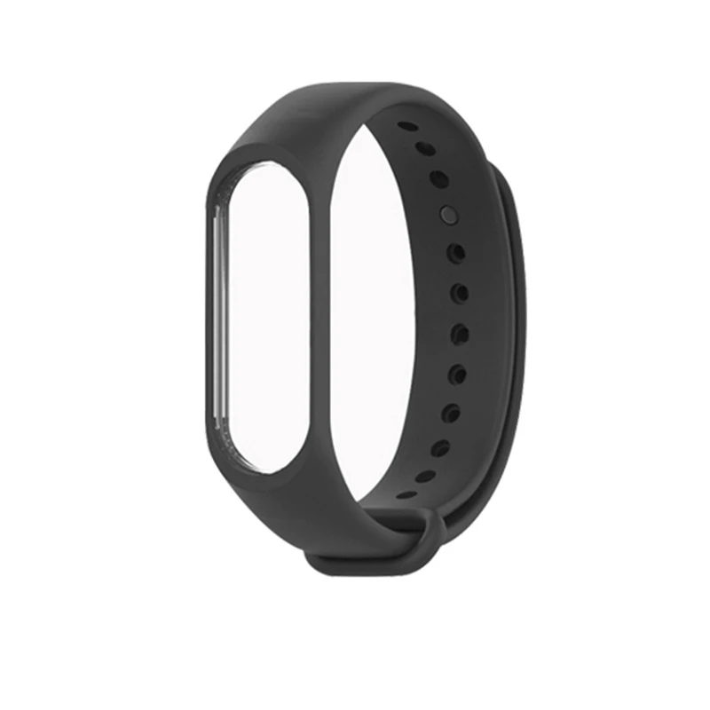 5 шт. mi Band 3 Аксессуары Pulseira band ремешок сменный силиконовый для Xiao умный браслет на