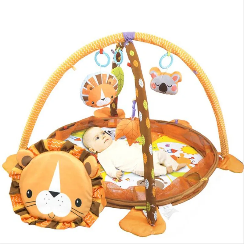 Baby Playpens Multifunctional fitness rack Crawl Play mat Children Early childhood education puzzle Kids baby toys 0 12 months | Мать и