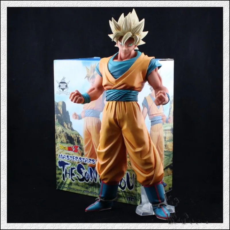 23 см MSP Dragon Ball Z Son Goku фигурка Супер Saiyan God желтые волосы ПВХ Akira Toriyama модель DBZ