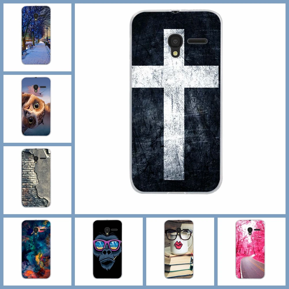 Для Alcatel One Touch Pixi 3 4 5 &quot5017 5017D 5017X 5019D мягкий термополиуретановый силиконовый чехол