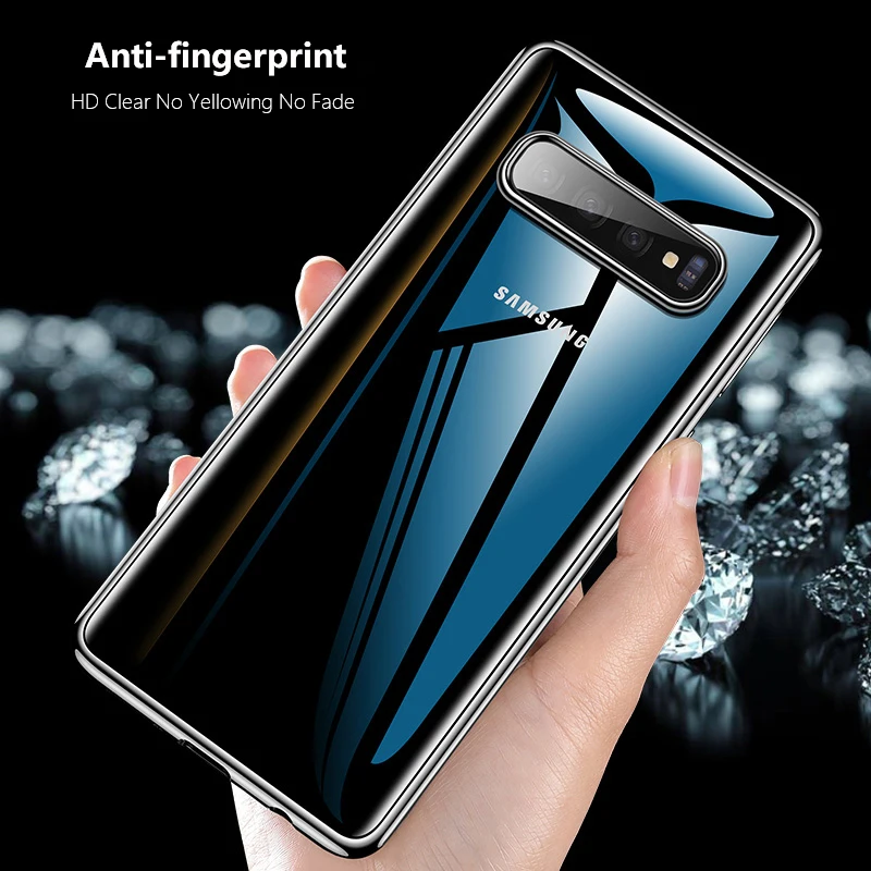 Transparent Case for Samsung Galaxy S10 Plus S10e Soft TPU Cover Ultra Thin Smooth phone |