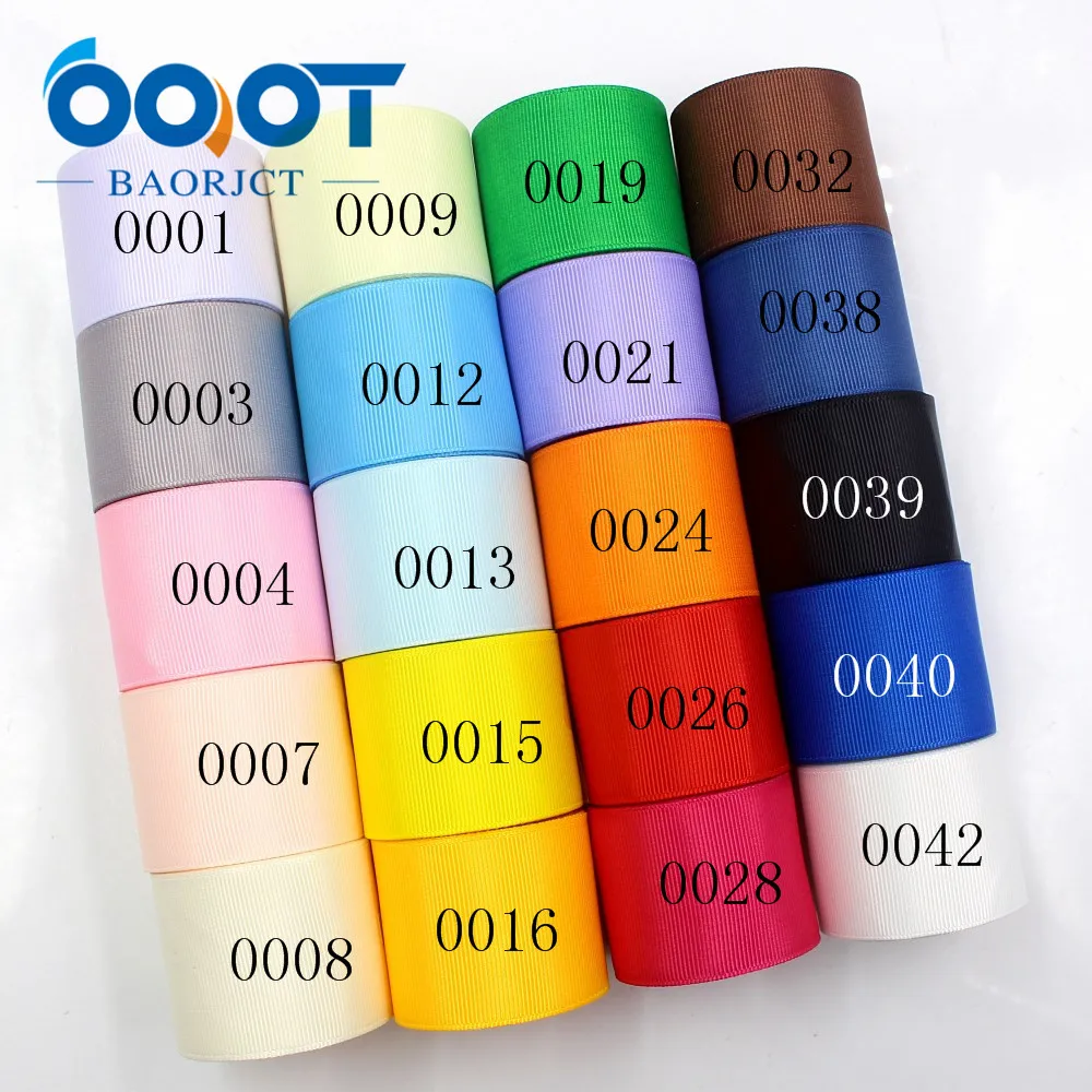 

OOOT BAORJCT 181015-L38mm-1,38mm 10yards Solid Color Ribbons Thermal transfer Printed grosgrain,DIY Clothing handmade materials