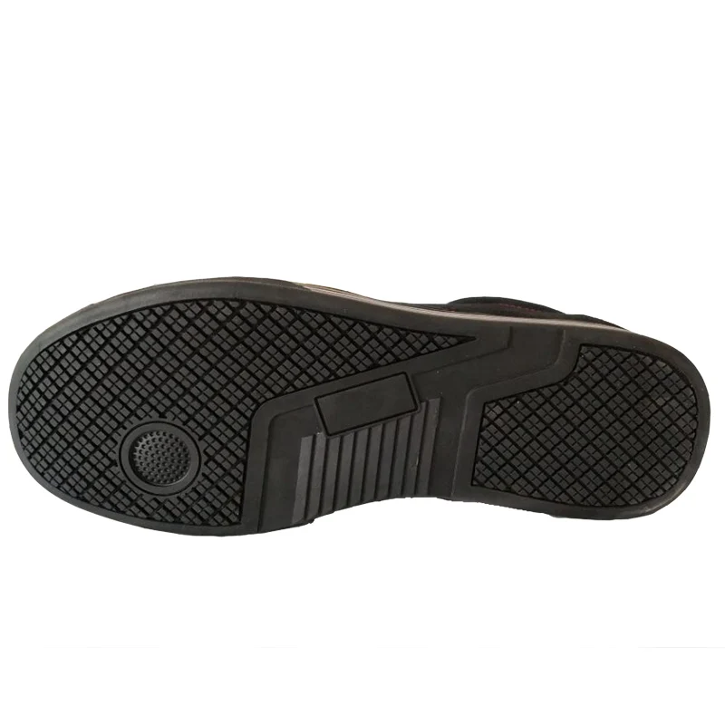 Мужская Рабочая обувь со стальным носком большие размеры замшевые ботинки на