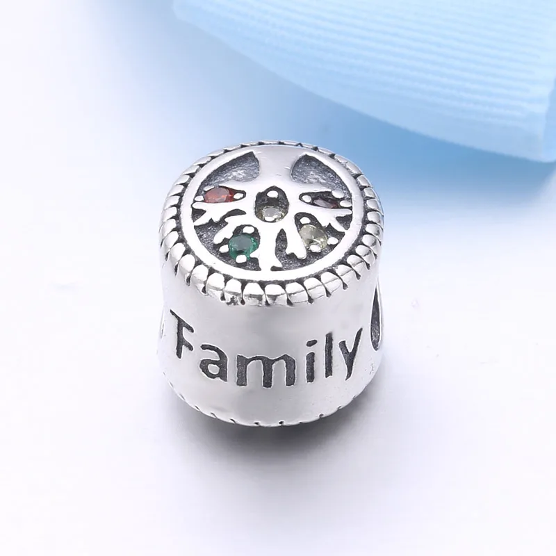 New Design 925 Sterling Silver The Tree of Life Beads Fit Original Charm Bracelet For My Family Jewelry Christmas Gift | Украшения и