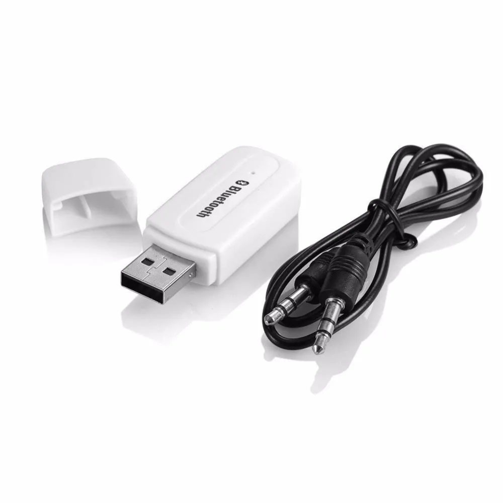 3 5 мм стерео аудио USB Bluetooth автомобильный адаптер AUX комплект беспроводной