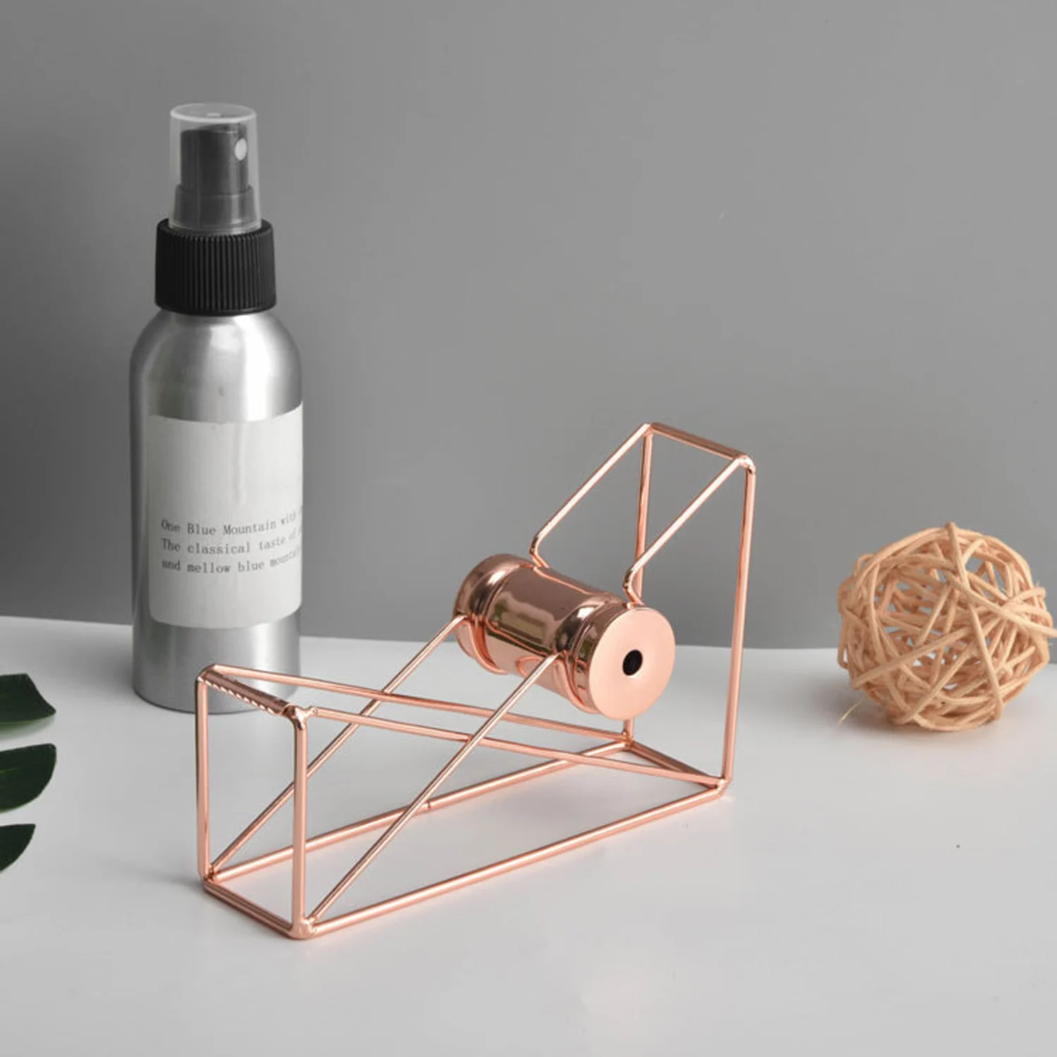 Полой Металлической Проволоки лента держатель диспенсер для резки стойки Офис