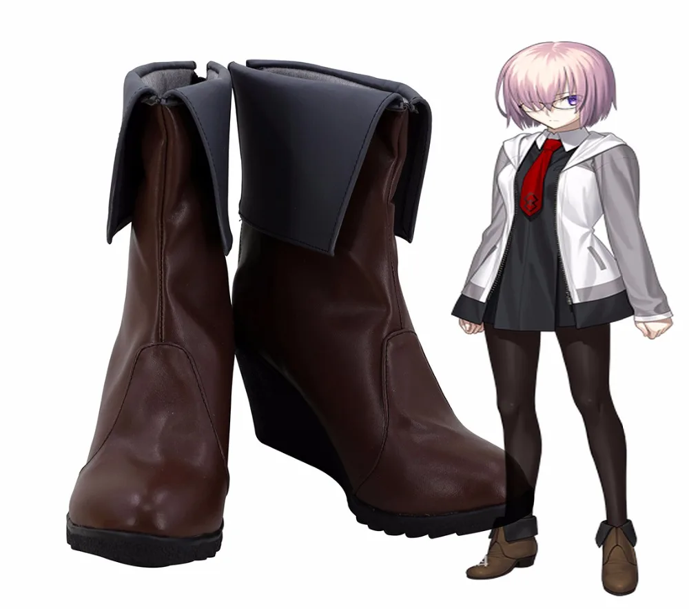 Обувь для косплея FGO Mashu Kyrielight Fate Grand Order обувь на высоком каблуке унисекс|Туфли| |