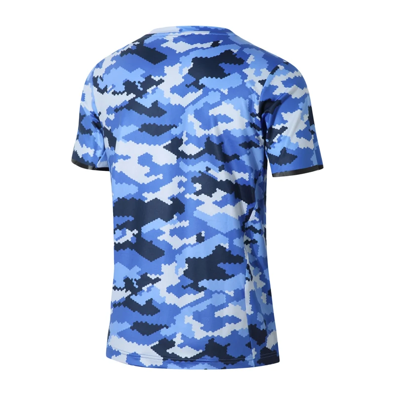 Li Ning Для мужчин Пуэбла Клубные футбольные футболки для тренировок с камуфляжным