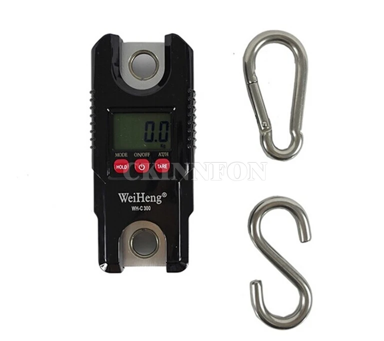 

20Pcs/Lot 300kg / 0.1 Digital Hanging Scale Luggage Fishing Balance Pocket Crane Weight