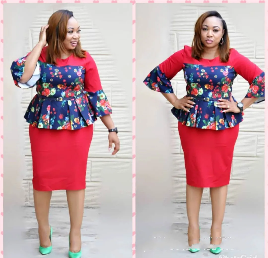 2018 африканская мода женское платье высокого качества костюм | Женская одежда